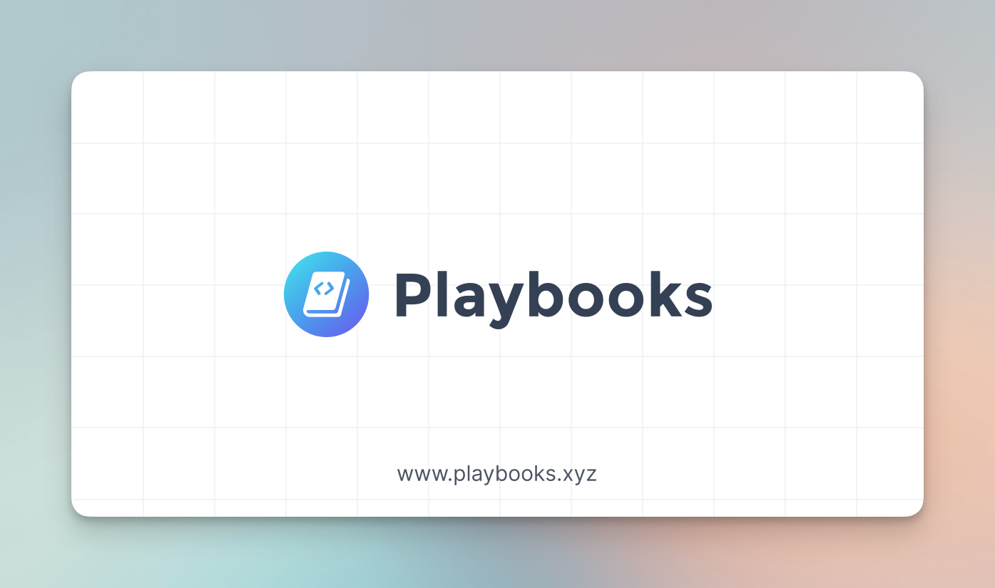 A screenshot of the main Playbooks SEO image